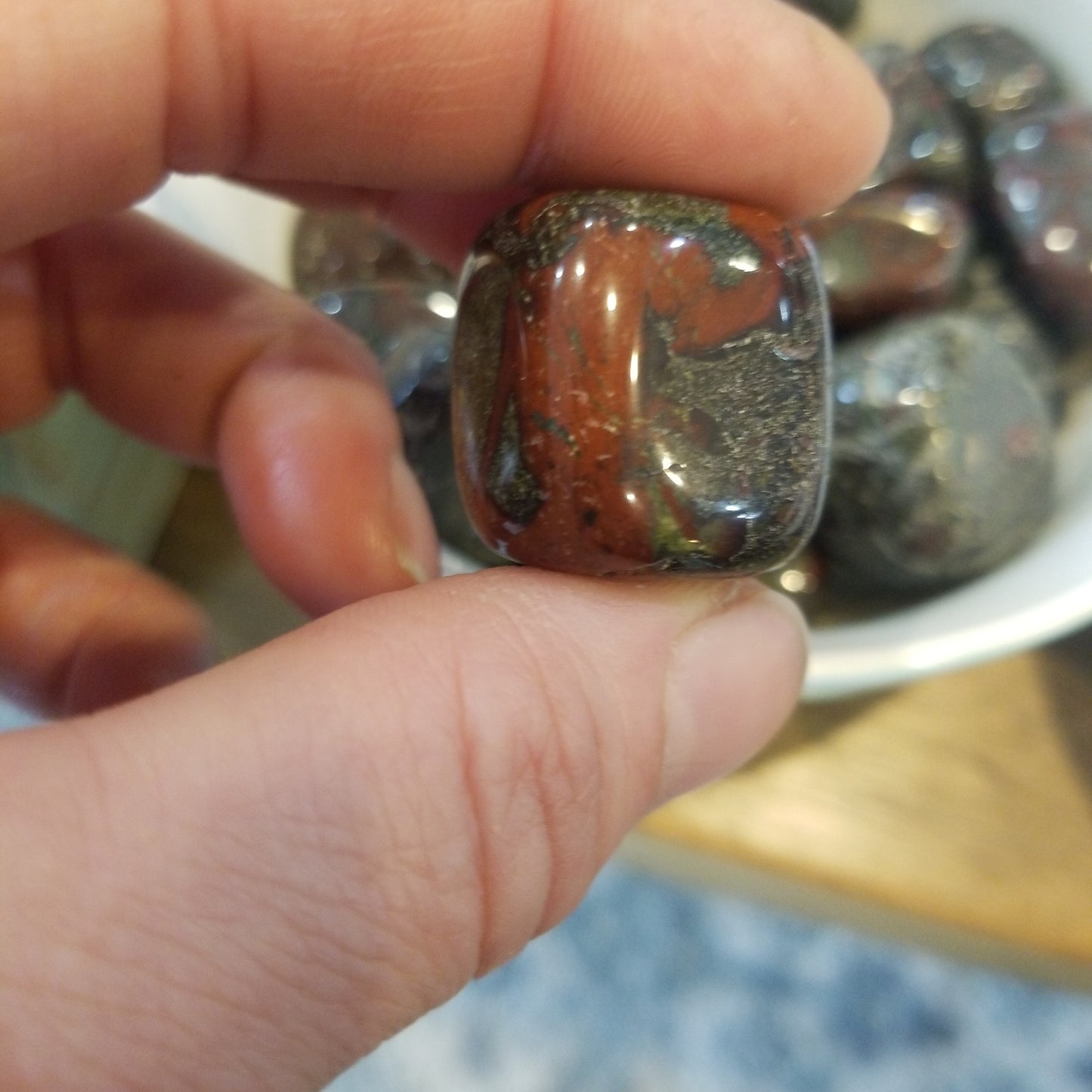 Dragon's Blood Jasper (Tumbled)