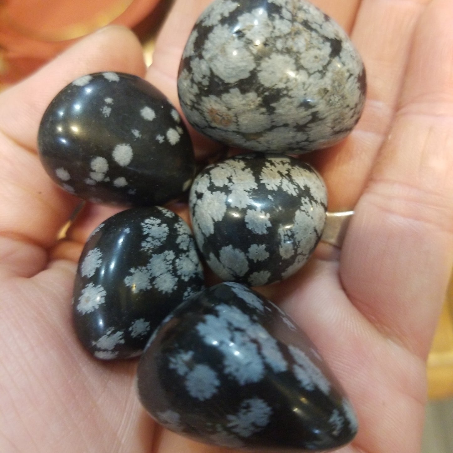 Snowflake Obsidian (Tumbled)
