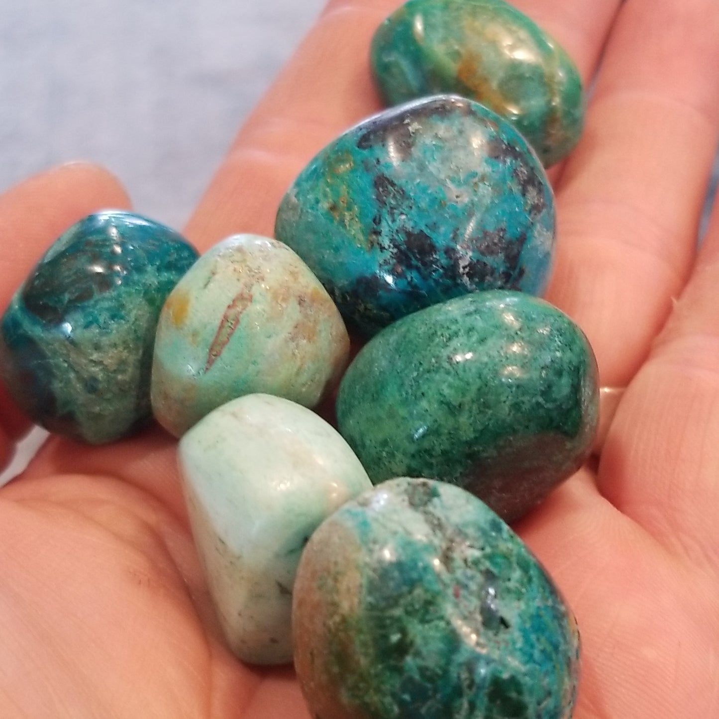 Chrysocolla (Tumbled)