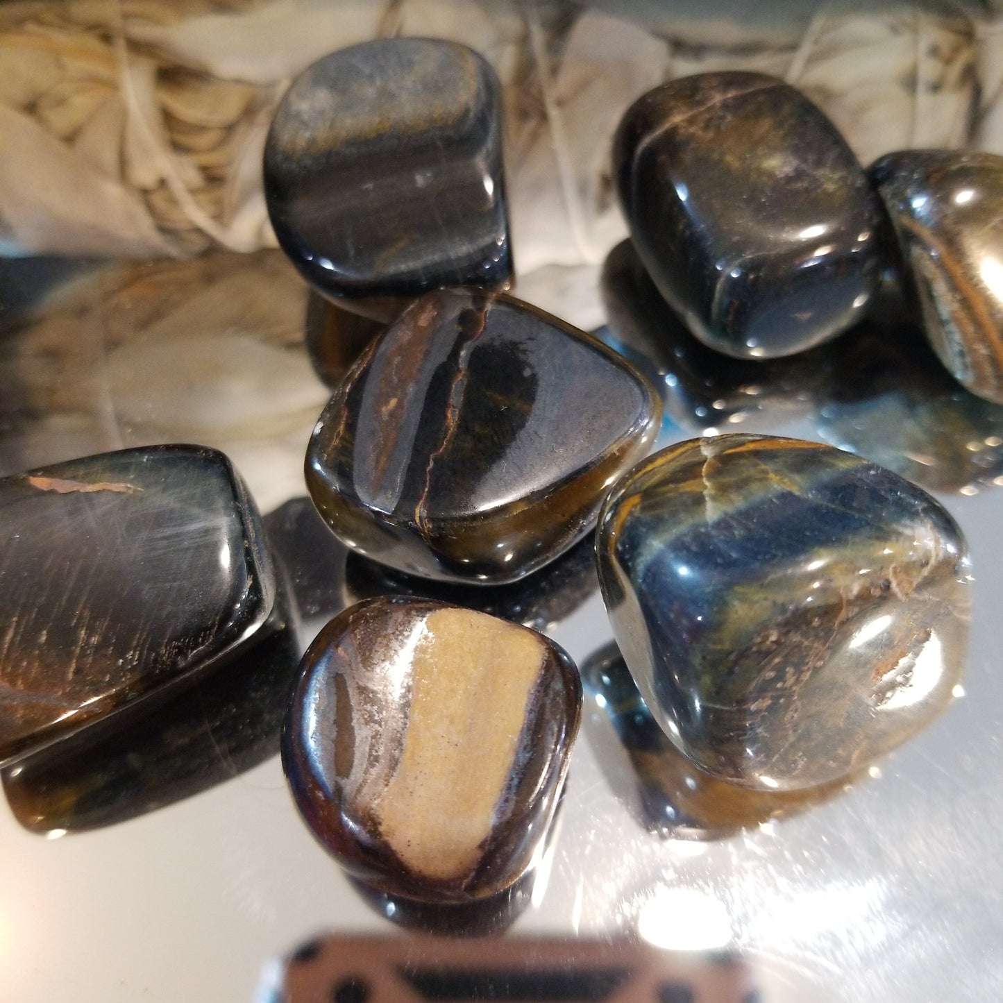 Blue Tiger's Eye (Tumbled)