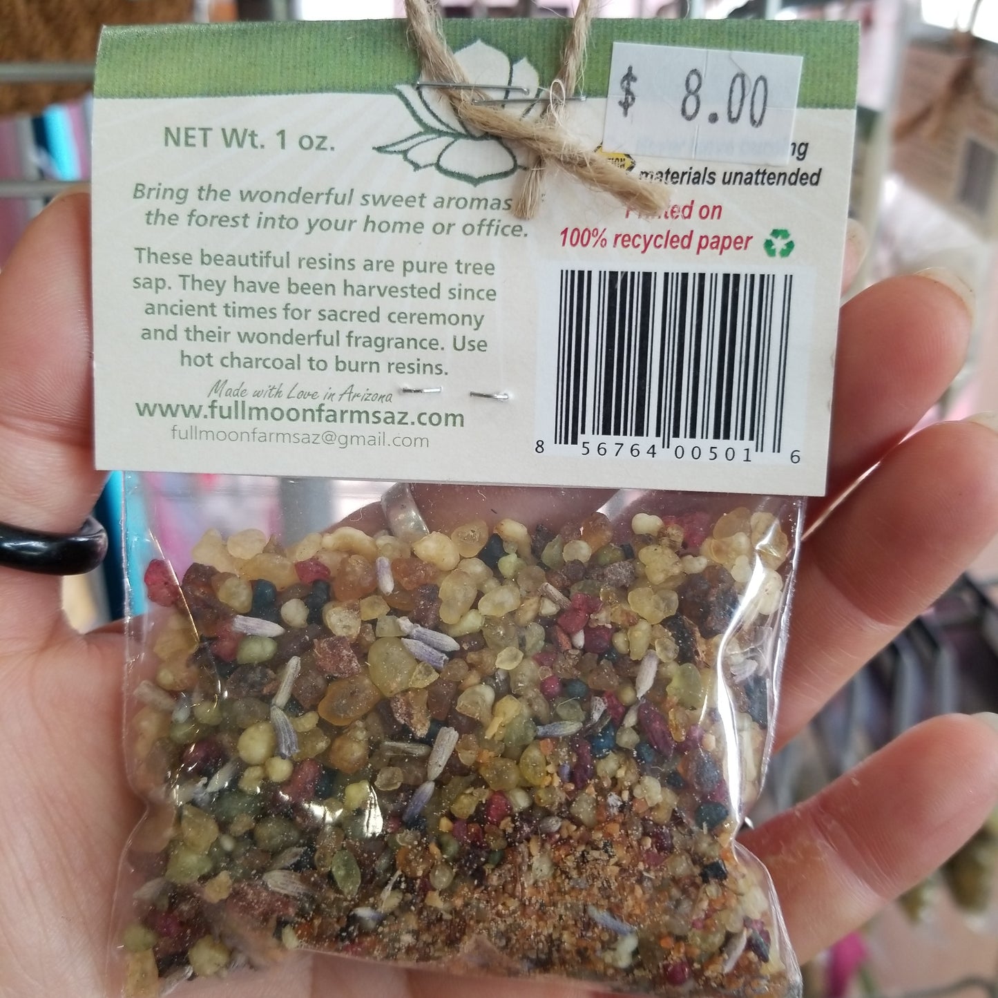 Celtic Blend Resin Incense