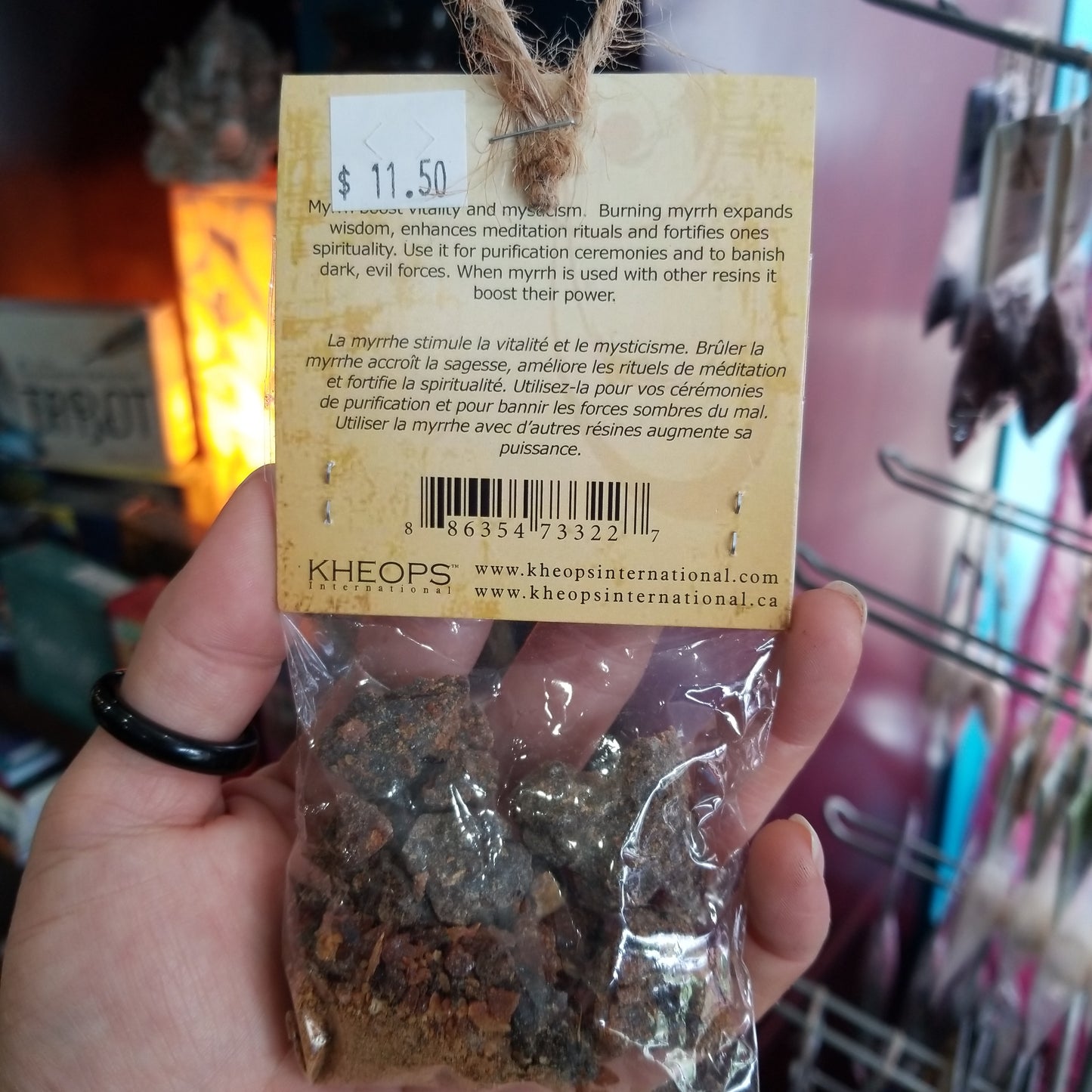 Vitality Myrrh Resin Incense