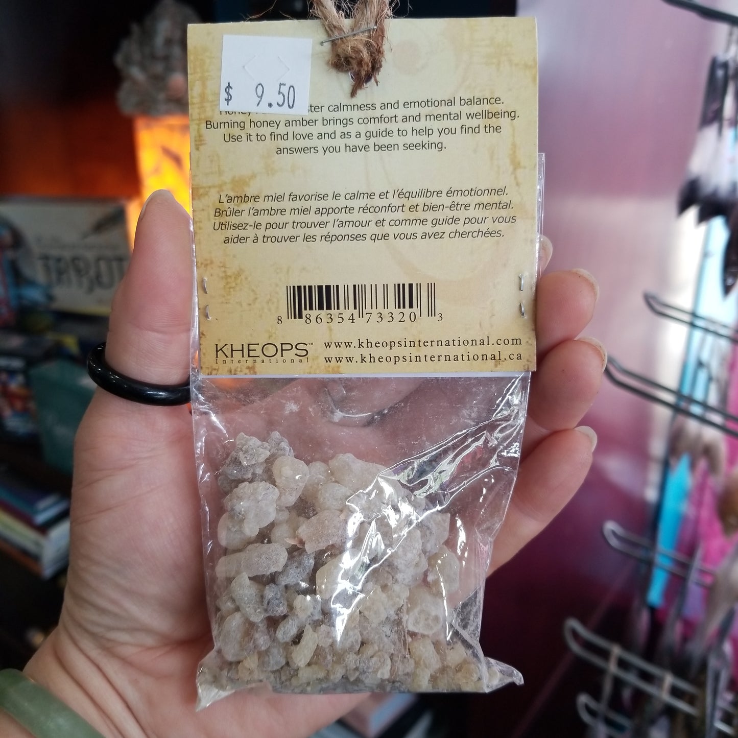 Calming Honey Amber Resin Incense