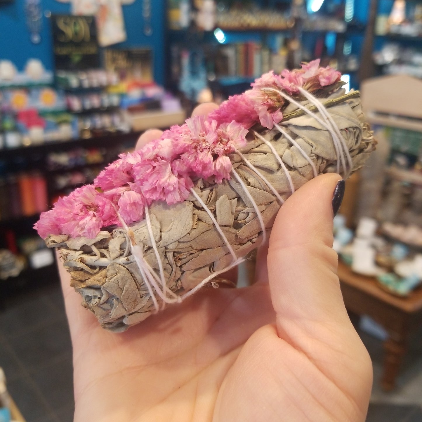 Pink Sinuata White Sage Bundle