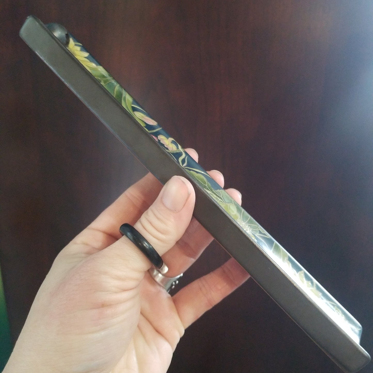 Ceramic Floral Incense Holder