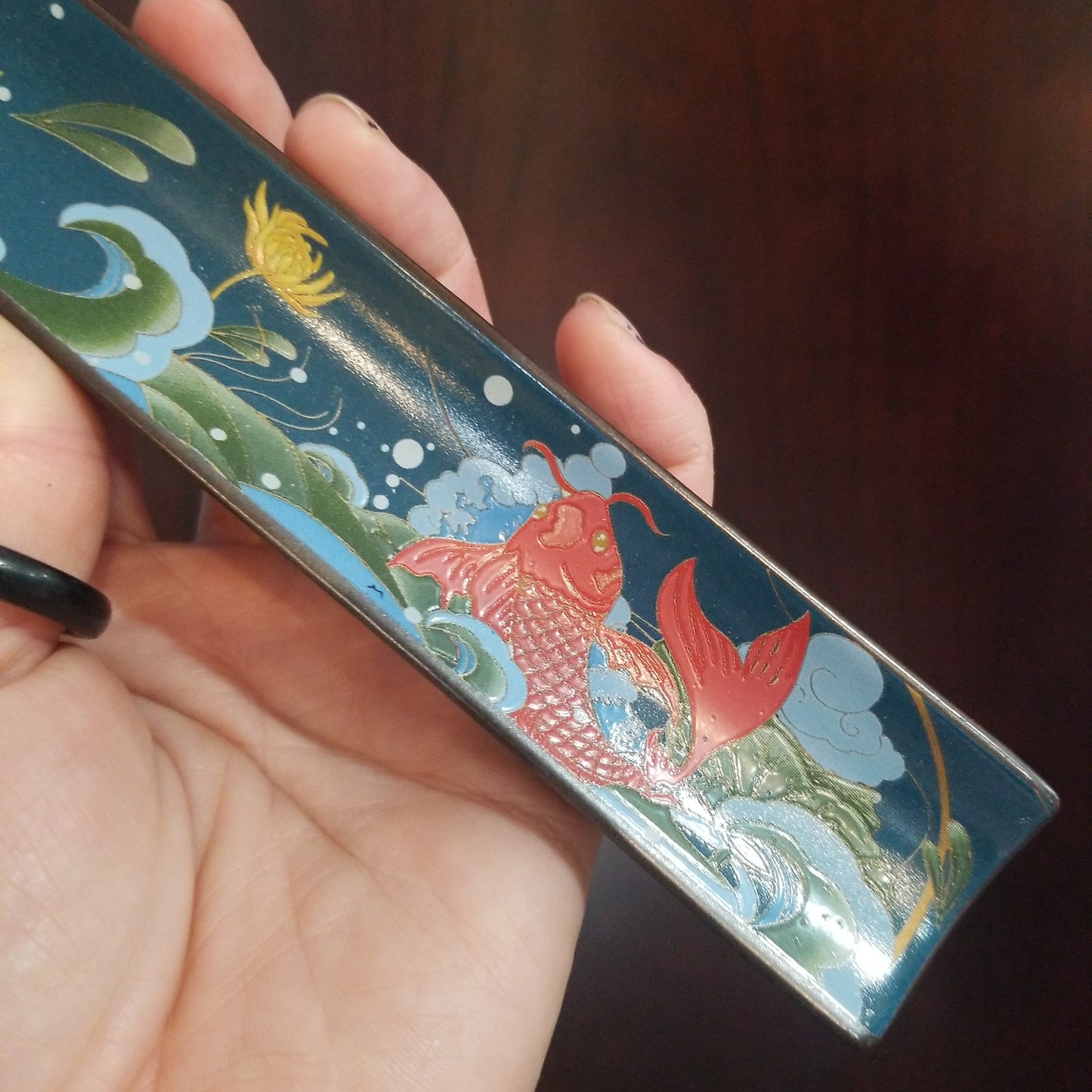 Ceramic Koi Incense Holder