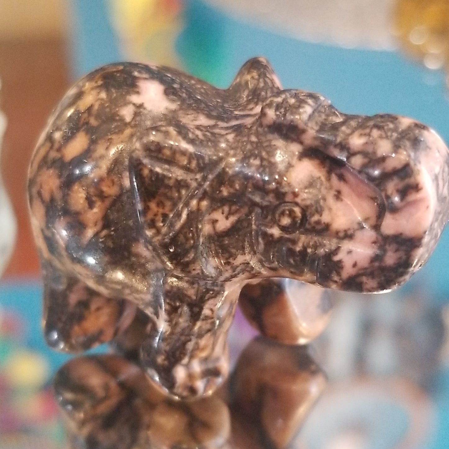 Crystal carved Elephant