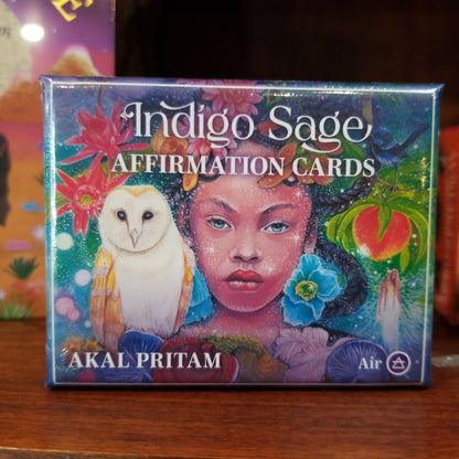 Indigo Sage Affirmation Cards