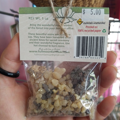 Frankincense & Myrrh Resin Incense