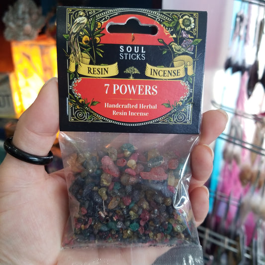 7 Powers Resin Incense