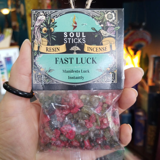 Fast Luck Resin Incense
